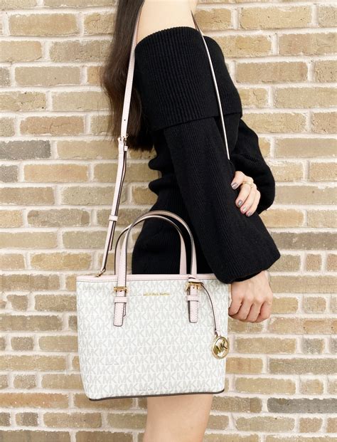 michael kors jet set tote zip top|michael kors jet set duffle.